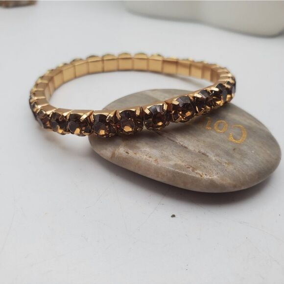 Caramel sparkle bracelet stretch - Picture 1 of 3